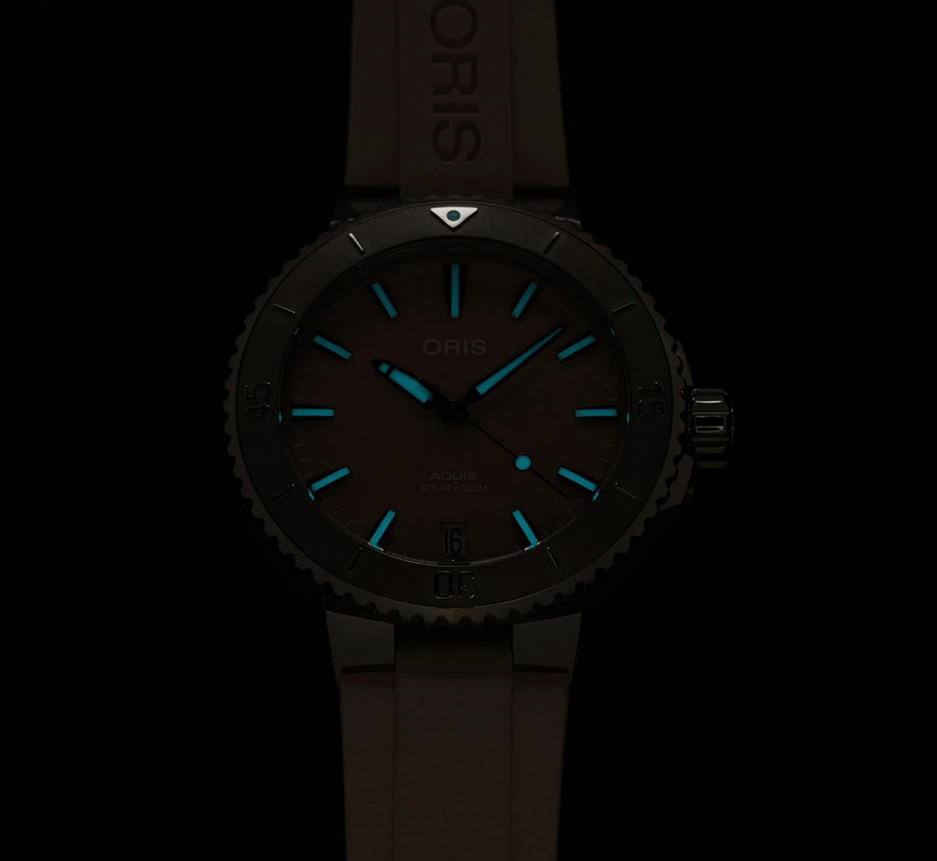 ORIS  Женские швейцарские часы, автоматический механизм, сталь, 36,5 мм